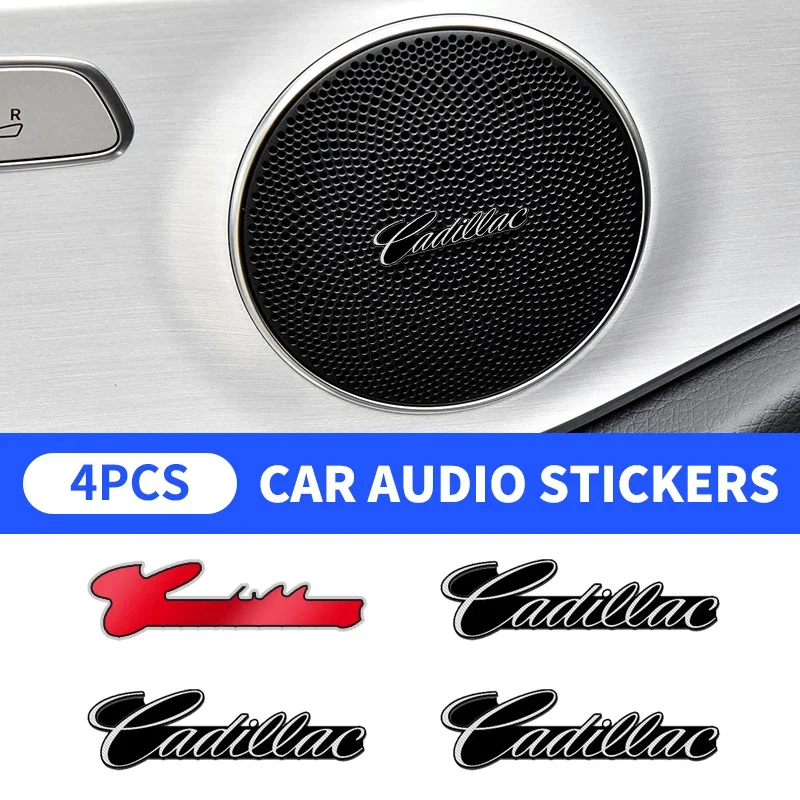 Nouvel autocollant décoratif 3D en aluminium pour emblème de voiture, logo Cadillac Escalade CTS ATS SRX XTS XT5 STS CT5 CT6 BLS XLR