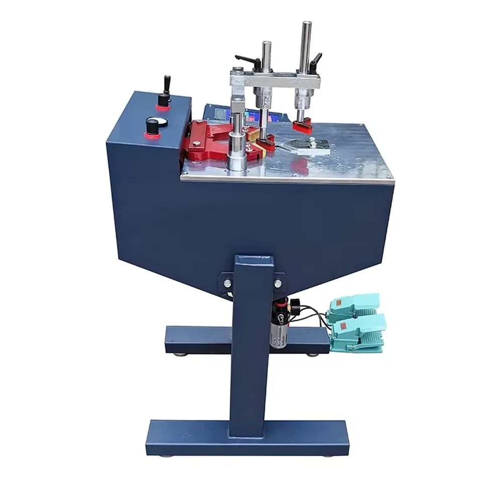 Automatic CNC Pressure Hammer Nailing Machine 90° 120° 135° Angle Adjustable Nailer for Woodworking Furniture