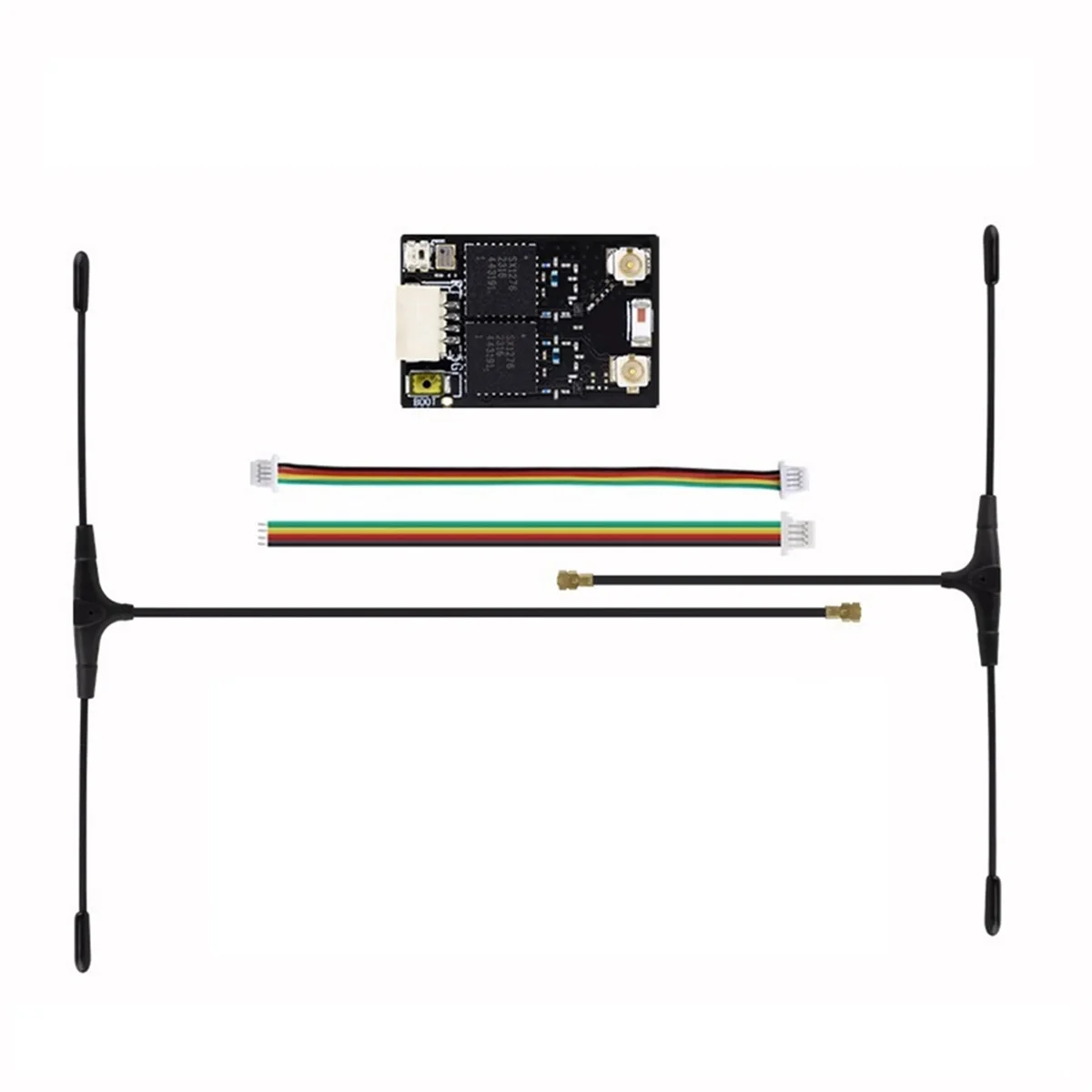 

ELRS 915Mhz RX Dual Receiver with 160mm and 90mm Antenna for RC FPV Racing Drone