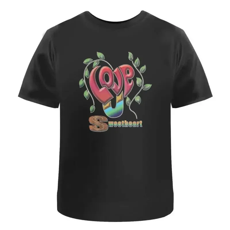 Sweetheart Äôs Colorful Heartline' Cotton T Shirt Ta052065