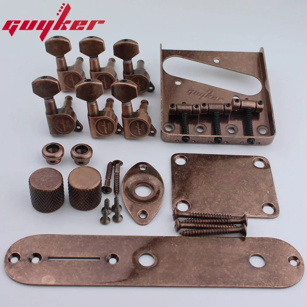 GUYKER Available In Six Colors Tremolo Bridge Vintage Bent Steel Saddles For ST Electric Guitar Available In Six Colors