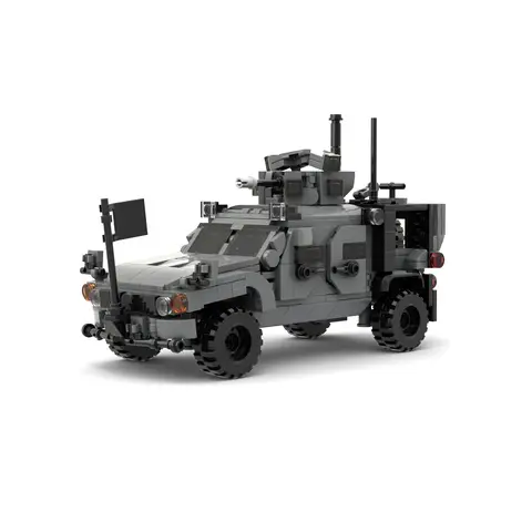 WW2 US Army Block Toy Oshkosh Tank Huey Helicopter M777 Howitzer M113 APC MRAP Armored Vehicle ww2 Truck Car Landing Craft