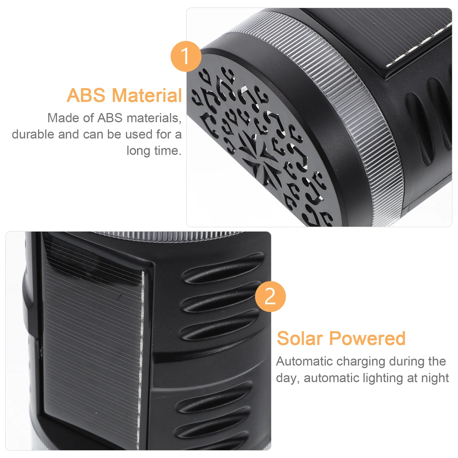 

Солнечный настенный светильник, полый уличный L-образный проекционный светильник, садовая подвесная ночная декоративная солнечная лампа