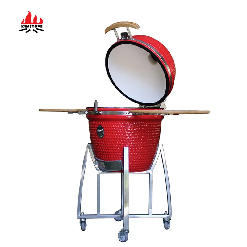 16 'Kamado Grill Commercial Household Party Grilled Chicken BBQ Smoke Oven Ceramic Grill
