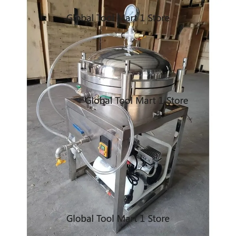 Small Commercial air Pressure Edible Oil Filtration Oil Refining Machine Oil Purification Filter