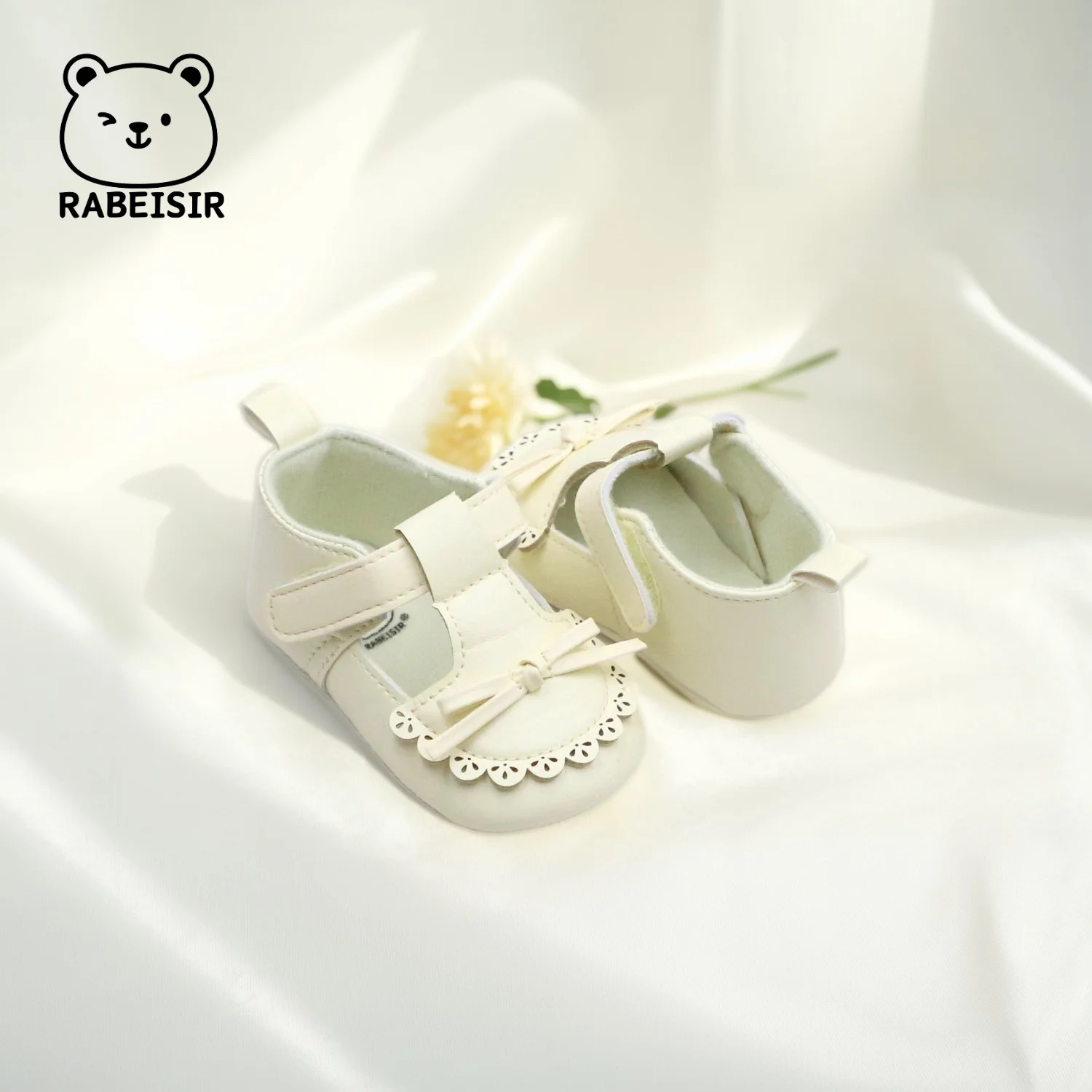 طفلة الأميرة أحذية 0-18 أشهر طفل حذاء طفل صغير باوتو أحذية لينة وحيد الرجعية النمط البريطاني أحذية من الجلد الصغيرة