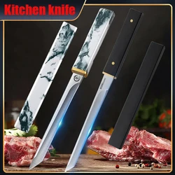 Stainless Steel Boning Knife Kitchen Chef Butcher Knife Sharp for Eating Meat Cutting for Roasting Sheep Vegetable and Slicing