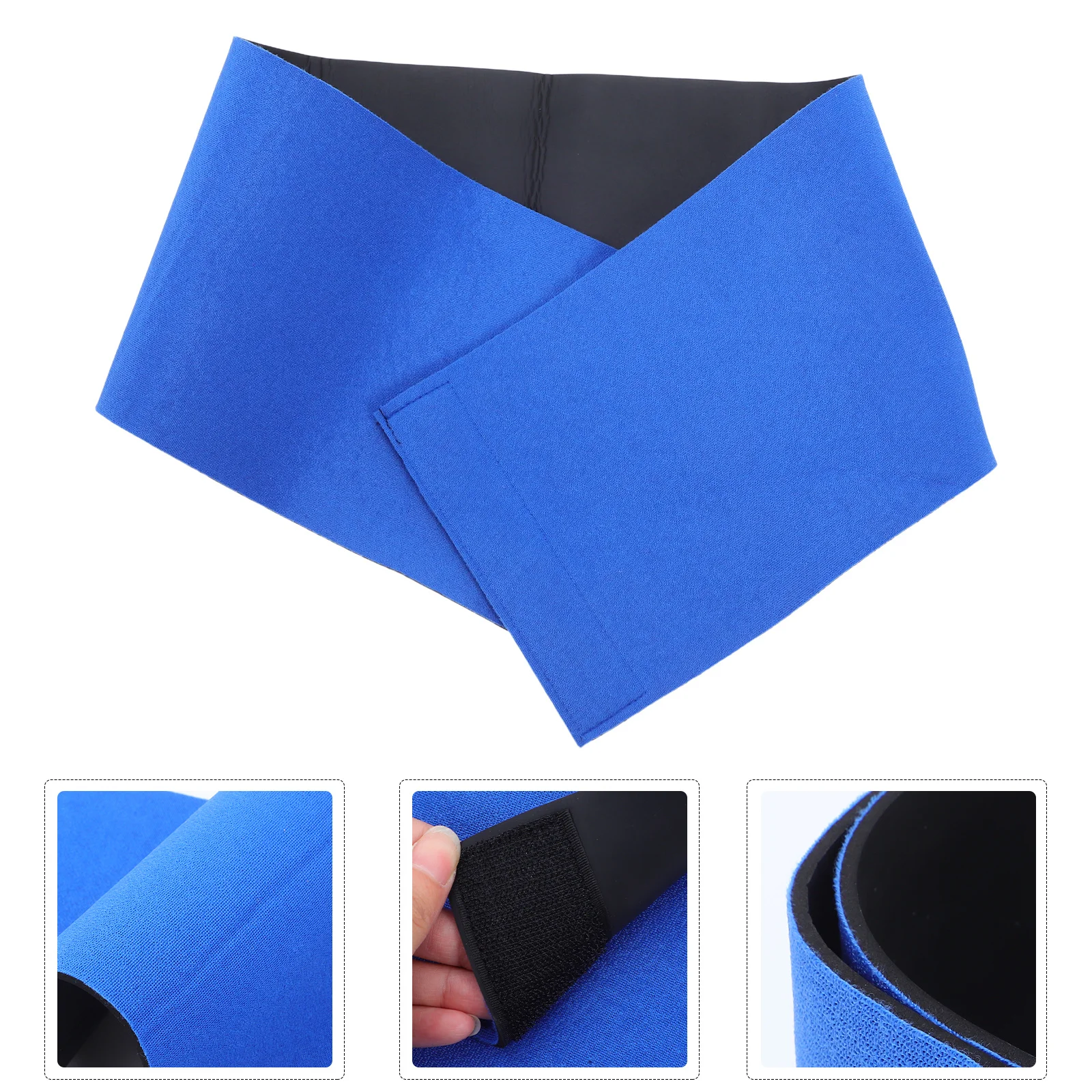 

Waist Trimmer Belt Seamless Adjustable Sweat Absorbing For Women Men Tummy Control Slimming Waist Belt