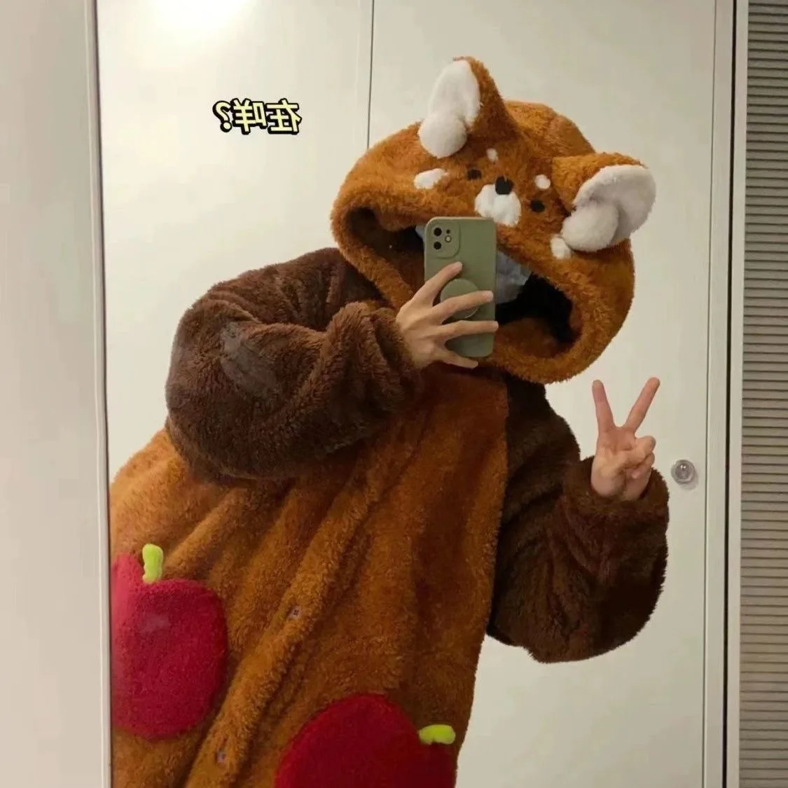 Halloween Cartoon Animal Costume Cartoon Flannel Sleepwear Cosplay Jumpsuit For Adults Nightgowns Thickened  Warm Robes Pajamas