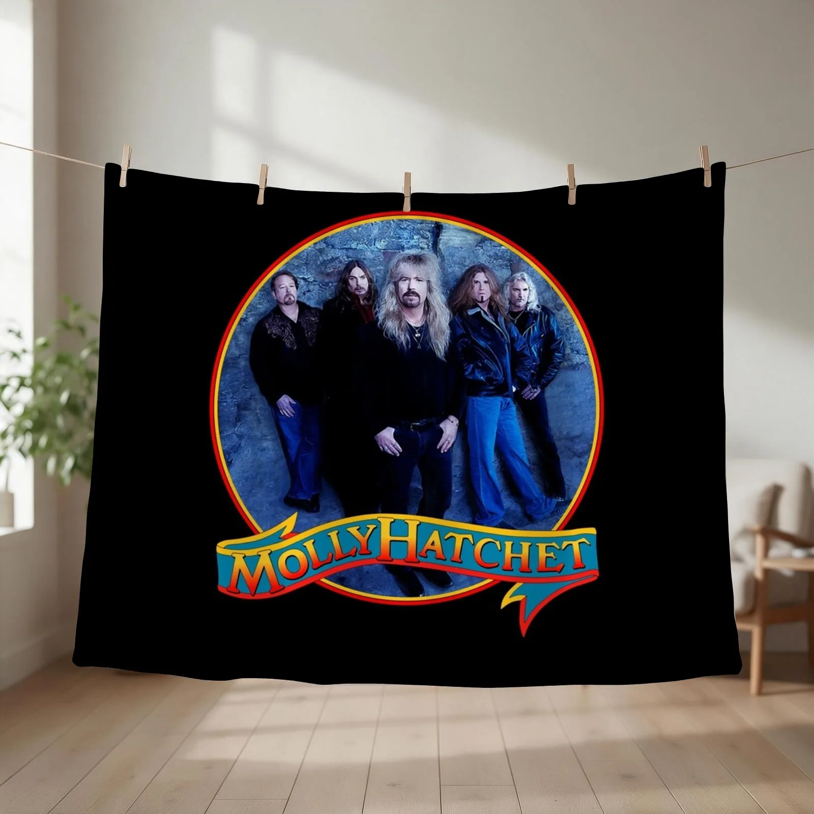 Silent Reign of Heroes Rock Band Gift For Fan Throw Blanket Soft Beds Plaid on the sofa Fashion Sofas Retros Blankets