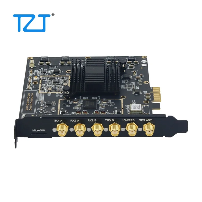 Плата разработки TZT B210 SDR Версия PCIE Программно-конфигурируемая поддержка радио для UHD/GNURADIO/MATLAB/LABVIEW