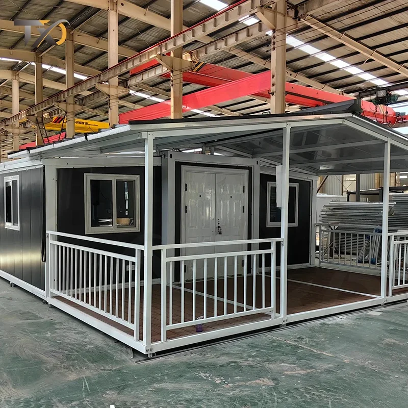 Factory Contemporary Modern Metal Structural Prefab Houses 3 Bedrooms Luxury Modern Cabin Portable House Modular House
