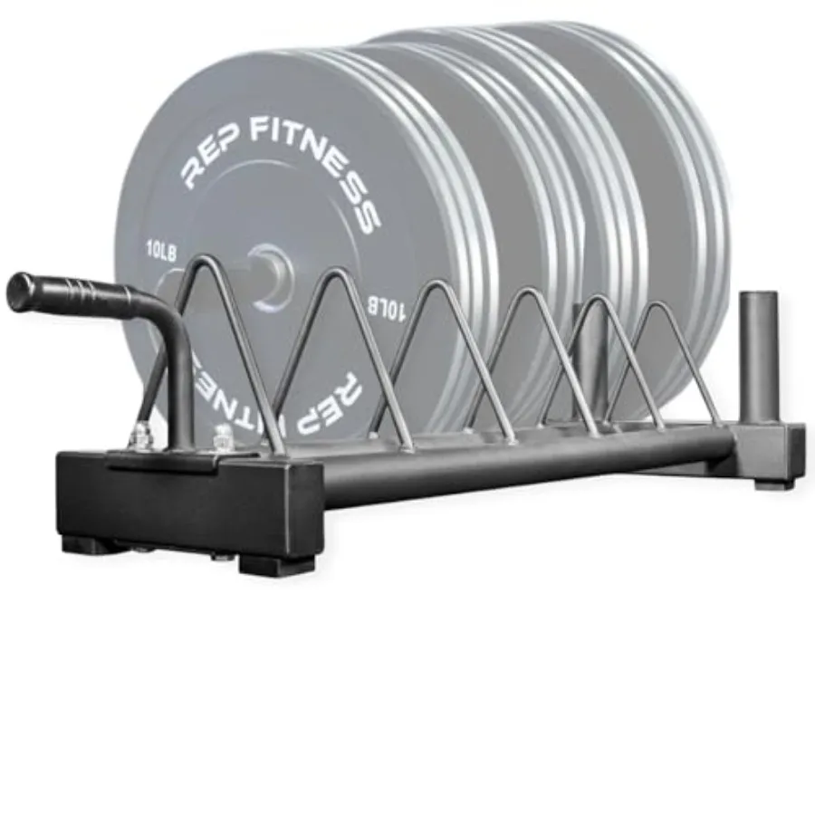 

Горизонтальная стойка для хранения бамперных дисков 2.0 для тренажерного зала, стальная, серая, сверхпрочная, долговечное решение для хранения