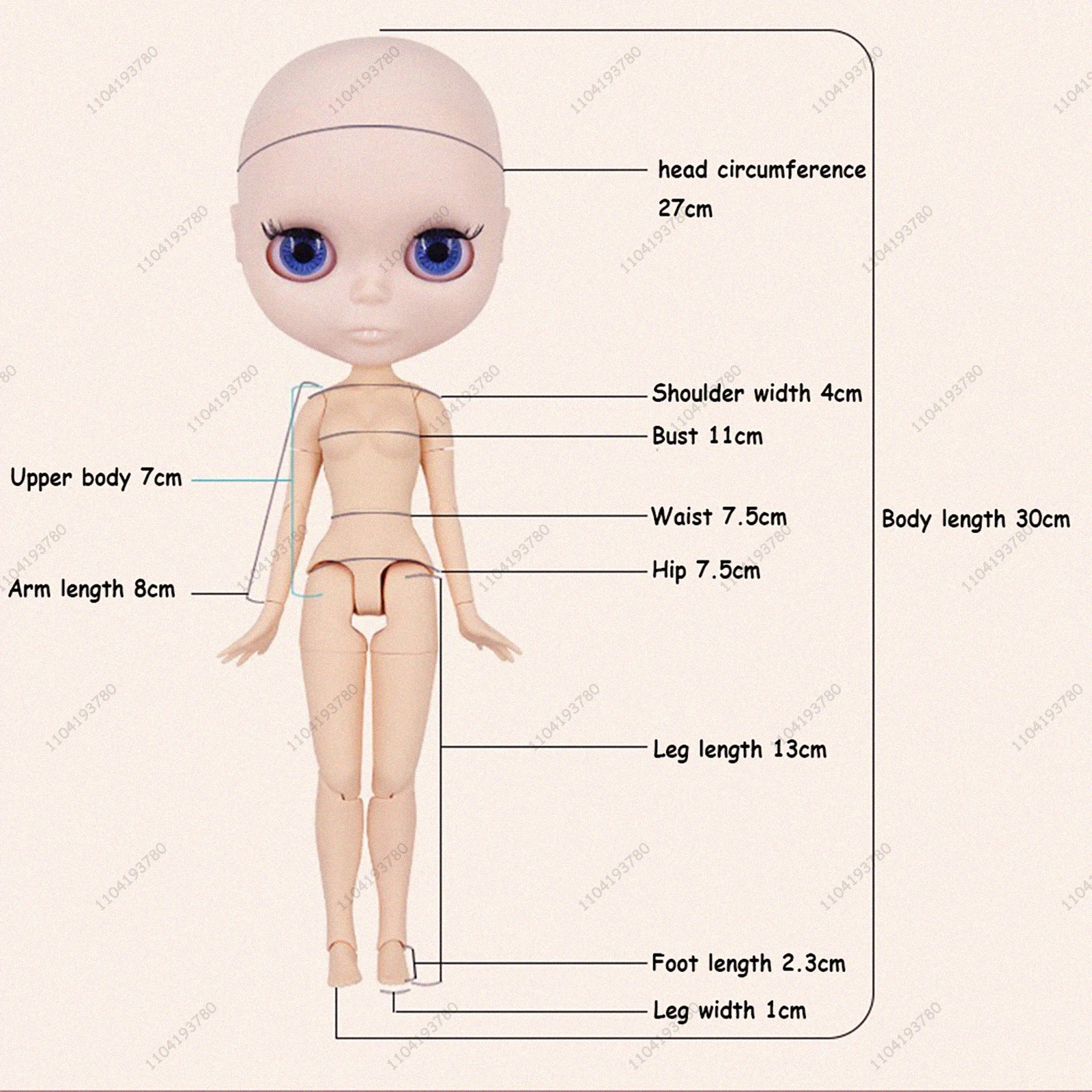 ICY DBS Blyth Puppe 30 cm 1/6 BJD 19 Gelenke Körper Fair Skin Matte Gesicht Glänzendes Gesicht Puppe mit Kleidung Anime Mädchen DIY Kostüm Geschenk