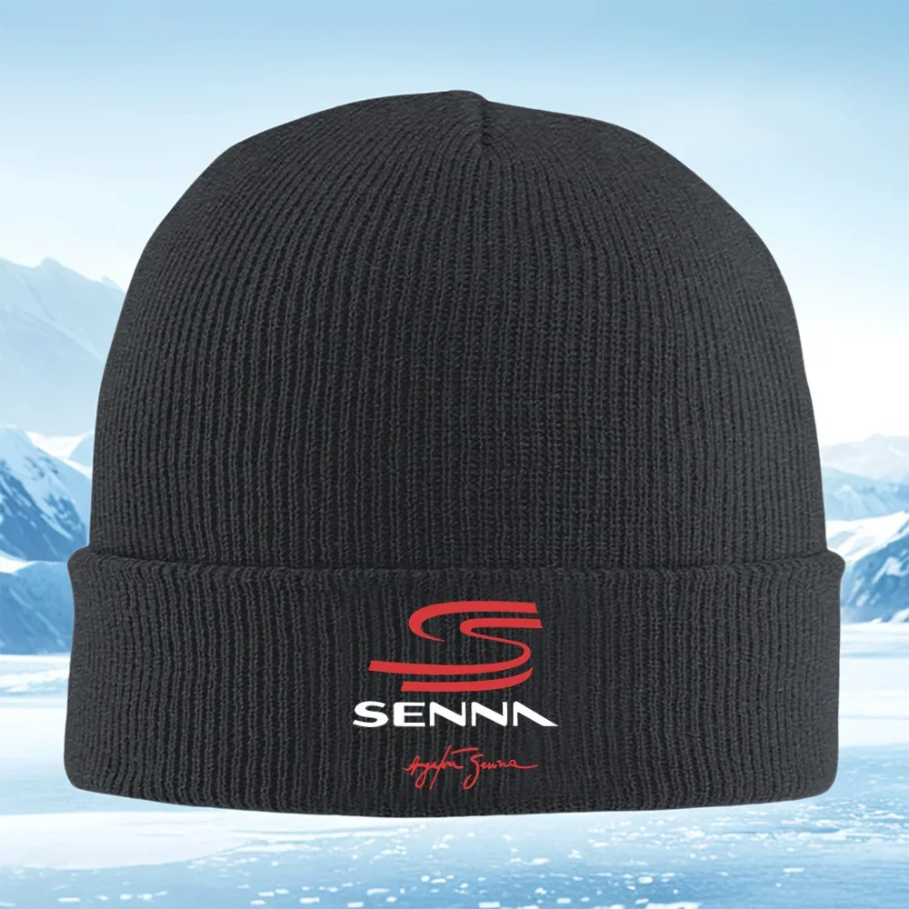 gorro-de-malha-unissex-vermelho-com-letras-s-em-camadas-brancas-e-assinatura-senna-quente-e-termico-para-inverno-natal-e-atividades-ao-ar-livre