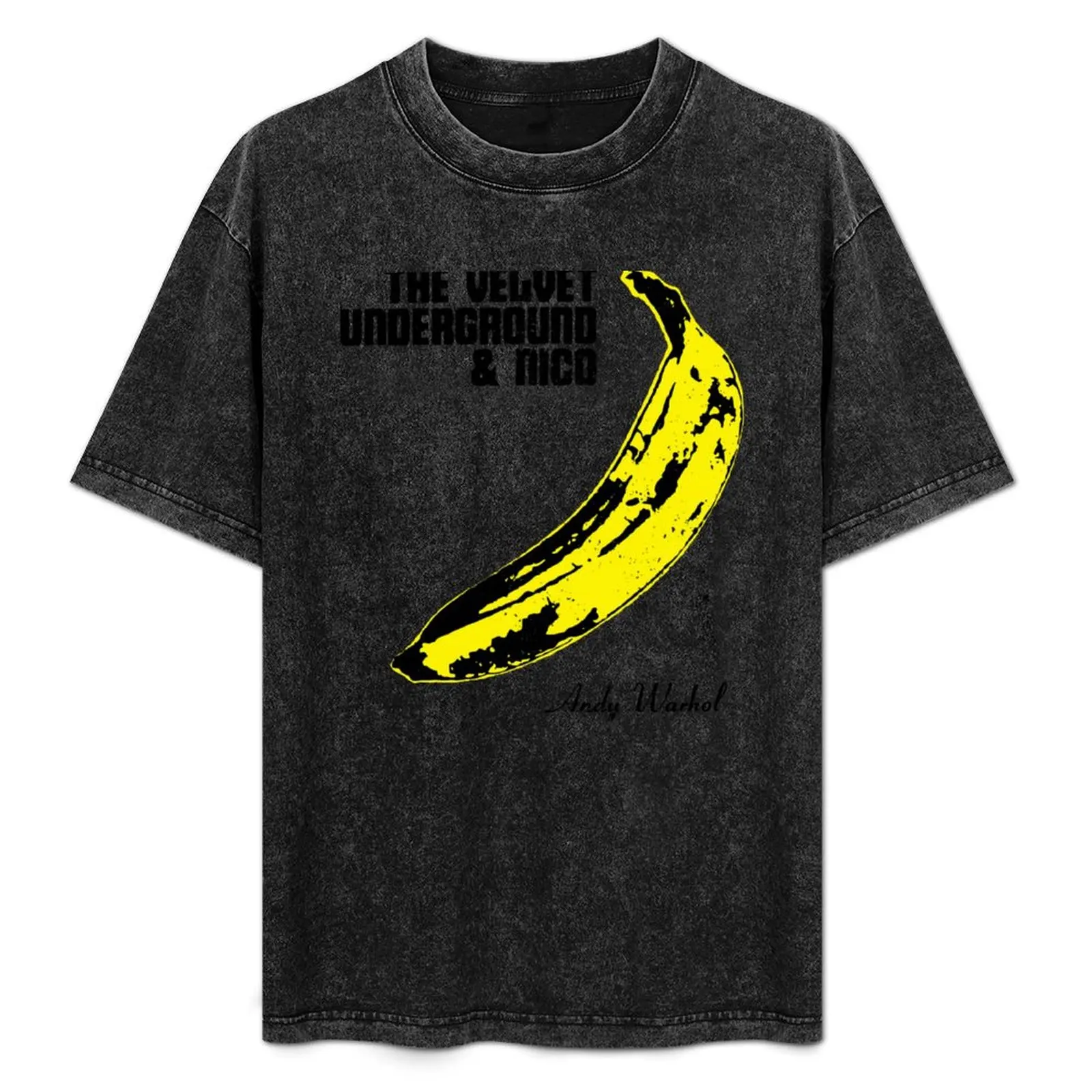 The Velvet Underground Banana T-Shirt man t shirt essential t shirt graphic t shirts oversizeds mens shirts graphic tee