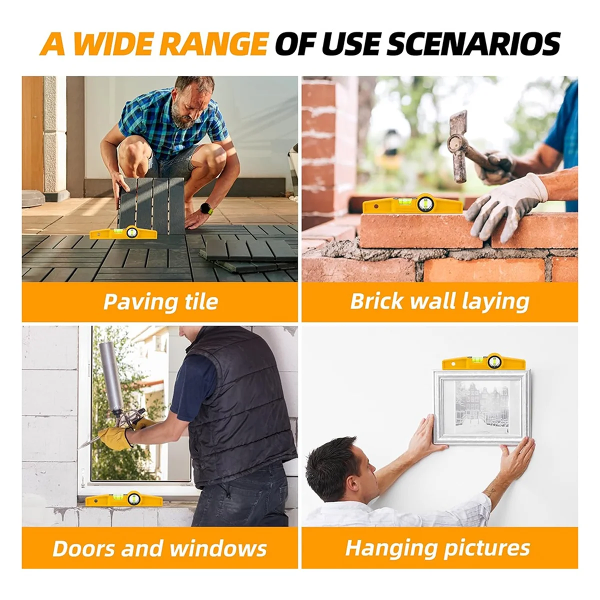 ระดับแม่เหล็ก DieCast ขนาด 10 นิ้ว, ระดับวิญญาณนั่งร้านแม่เหล็กมืออาชีพ