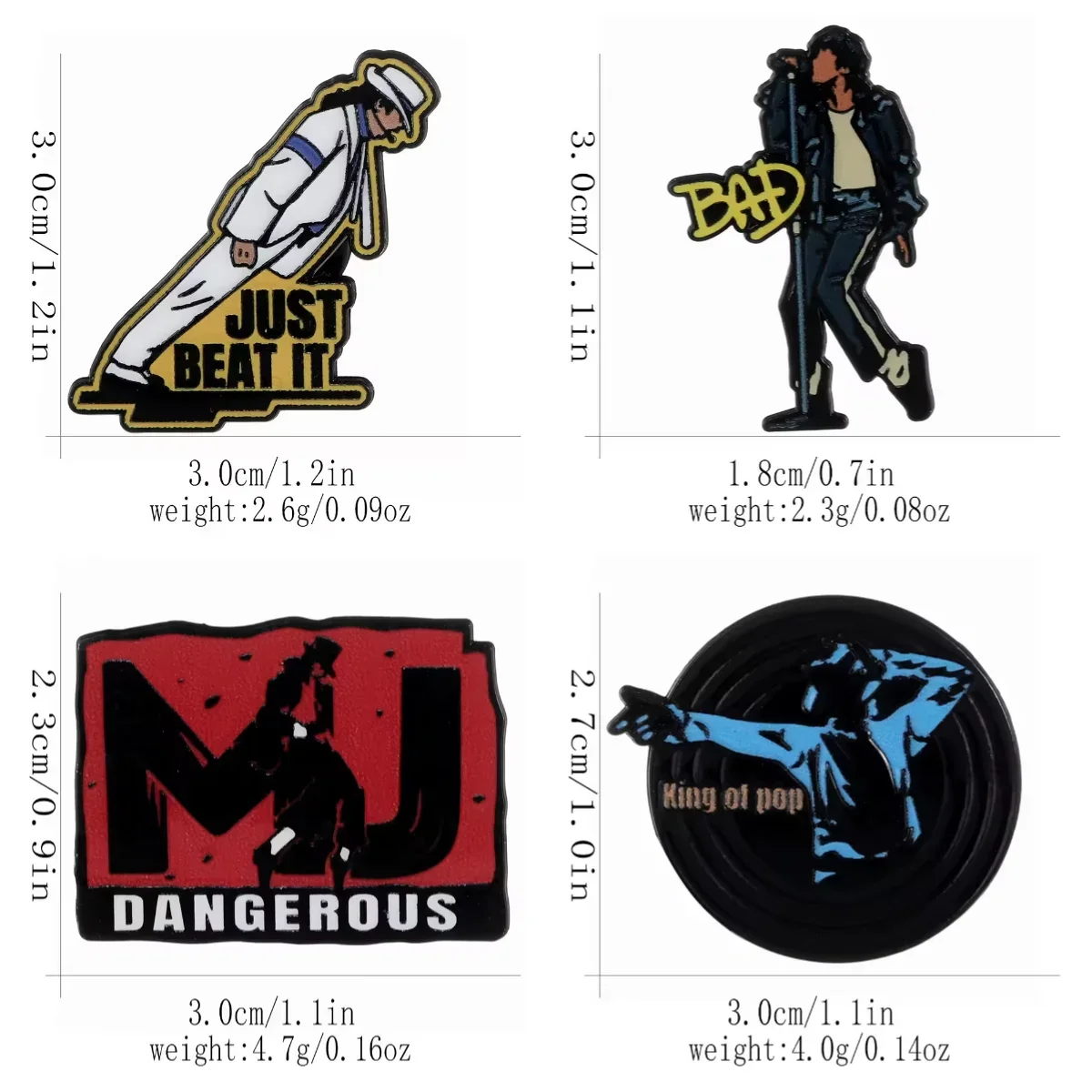 2026 new Michael Jackson cartoon anime bracelet, fashion accessories, decorations, children's birthday gifts