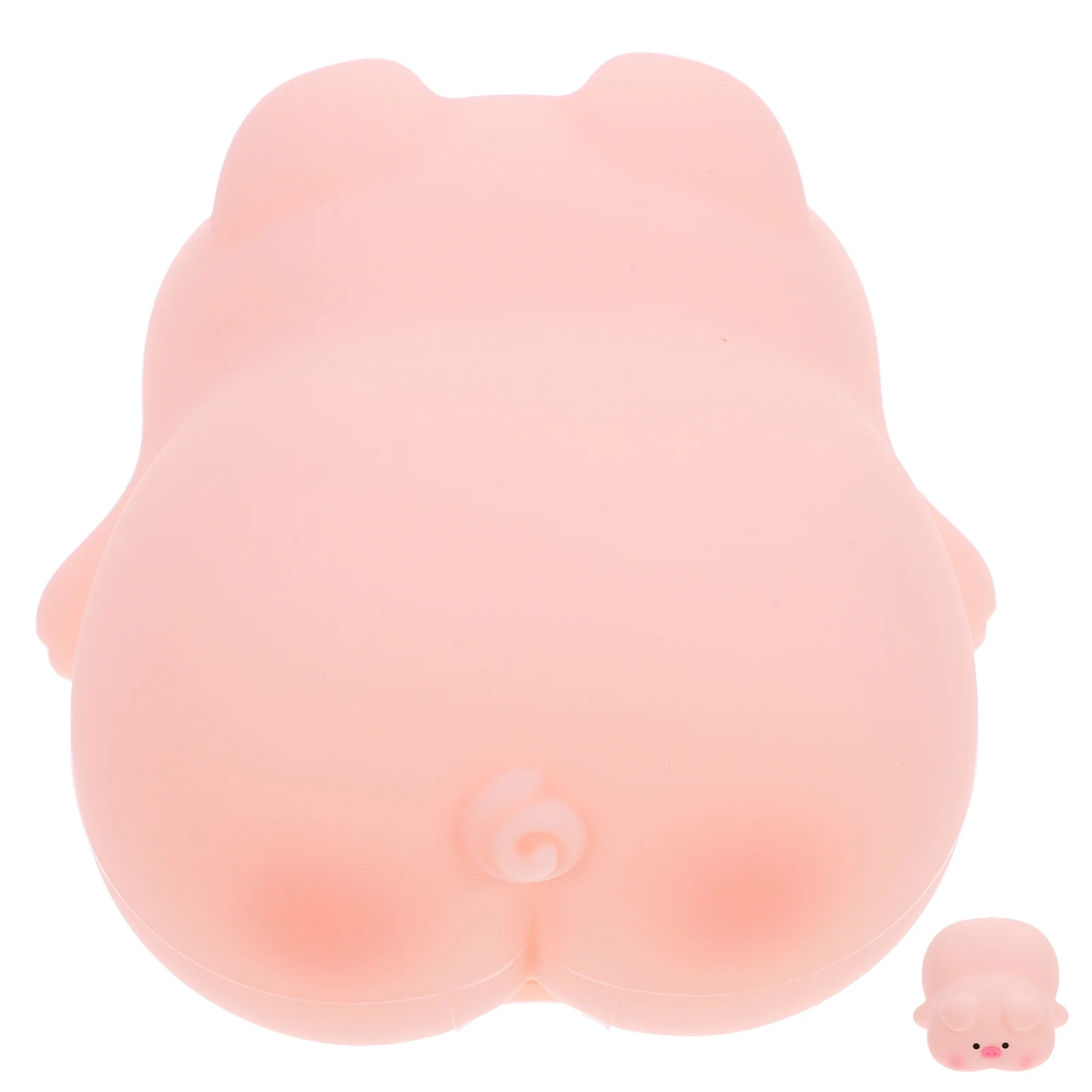 

Pig Night Light Rechargeable Led Bedside Lamp Tap Color Changing Cute Animal Design For Kids Room Decorative