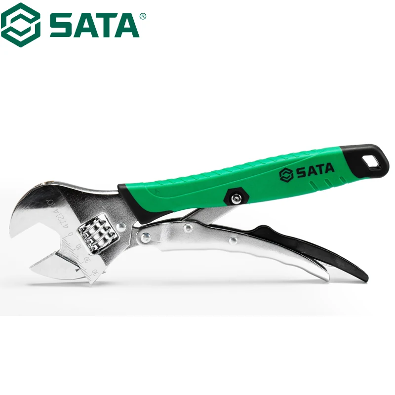 Sata 47213 Chave Ajustável Forte Materiais Acabamento Requintado Operação Simples Melhorar a Eficiência do Trabalho de Alta Qualidade