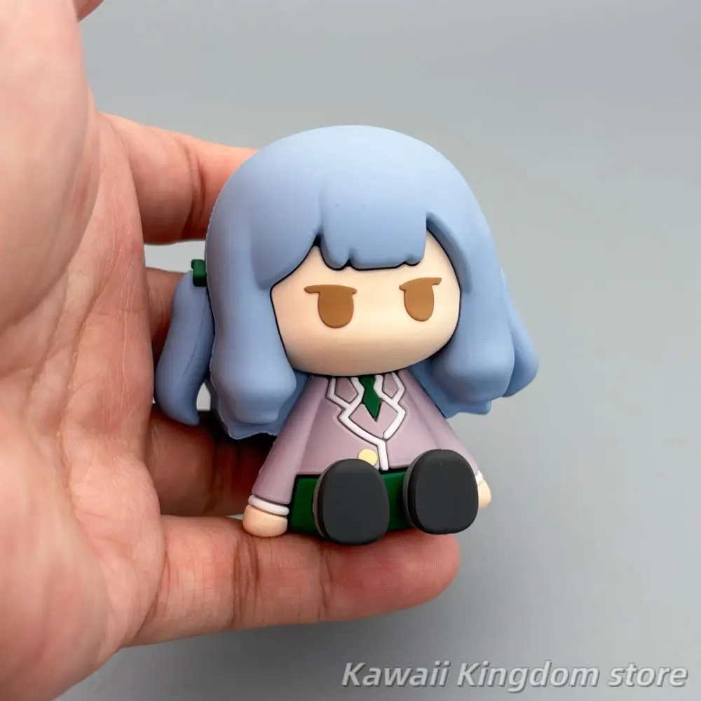 도가와 사키코 PVC Dropper 스탠드 자세 장식 만화 캐릭터 입상 액션 피규어 장난감 홈 인테리어