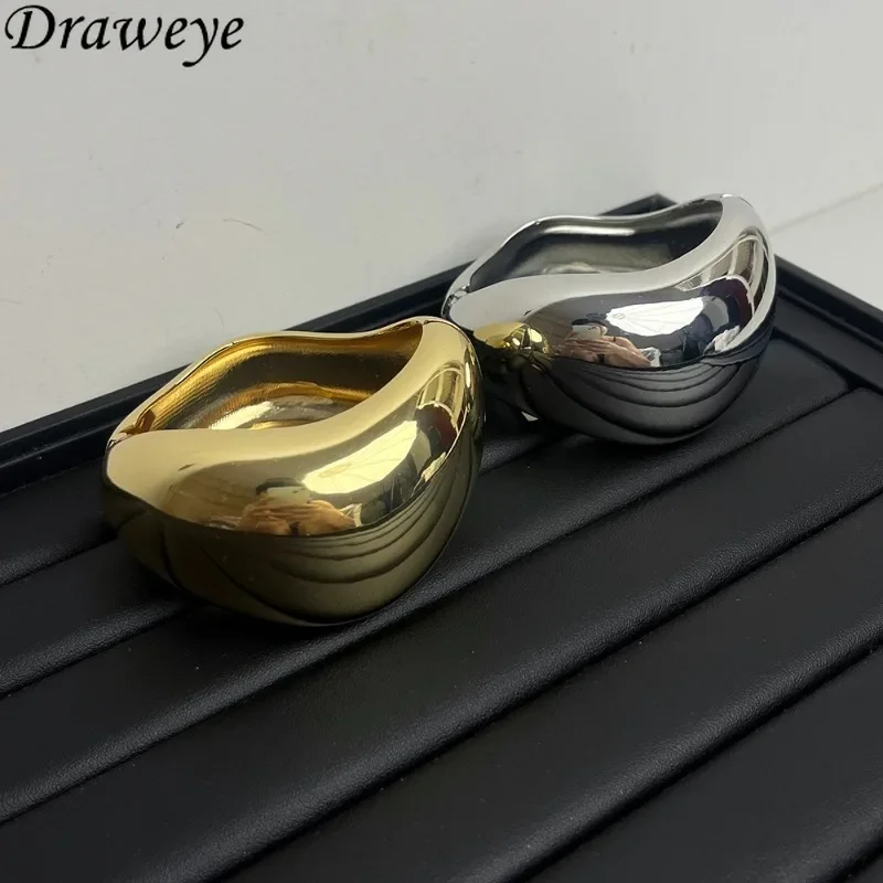 Draweye Hiphop Bracelets for Women Punk Style Geometric Senior Sense Bangles Jewelry Vintage Simple Fashion Pulseras Mujer