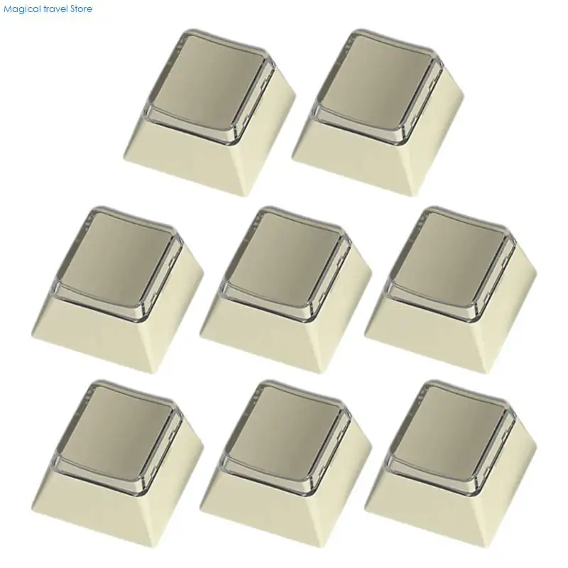 N2UB 8PCS Original Height Keycaps from Durability PBT for Long Time Use on Mechanical Keyboards
