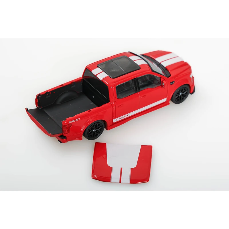 PreSale Funny 1:64 Shelby F150 Give Attachments Diecast Diorama Car Model Collection Miniature Toys