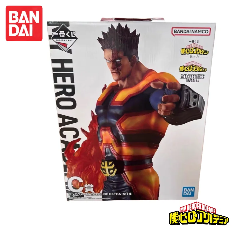 Auf Lager 100 % Original Bandai My Hero Academia Ichiban Kuji Last One Endeavour Anime Figur Ornamente Garage Spielzeug Geschenk