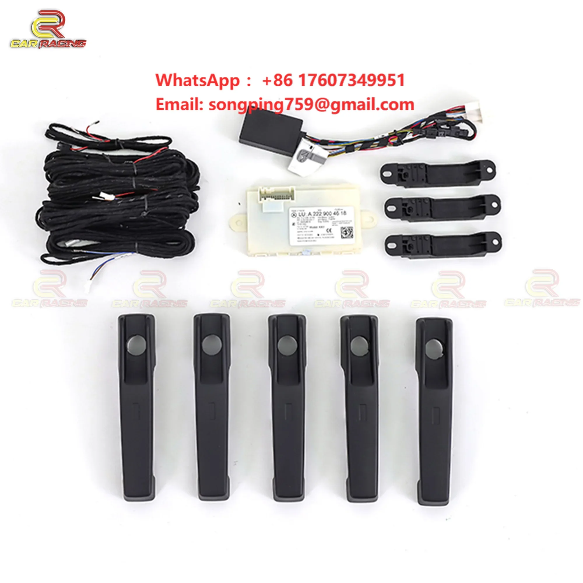 Closure Electric Suction Door Kit With Door Handle for Mercedes Benz G Wagon W464 AMG G63 2019-2024 Soft Close Automatic Kit