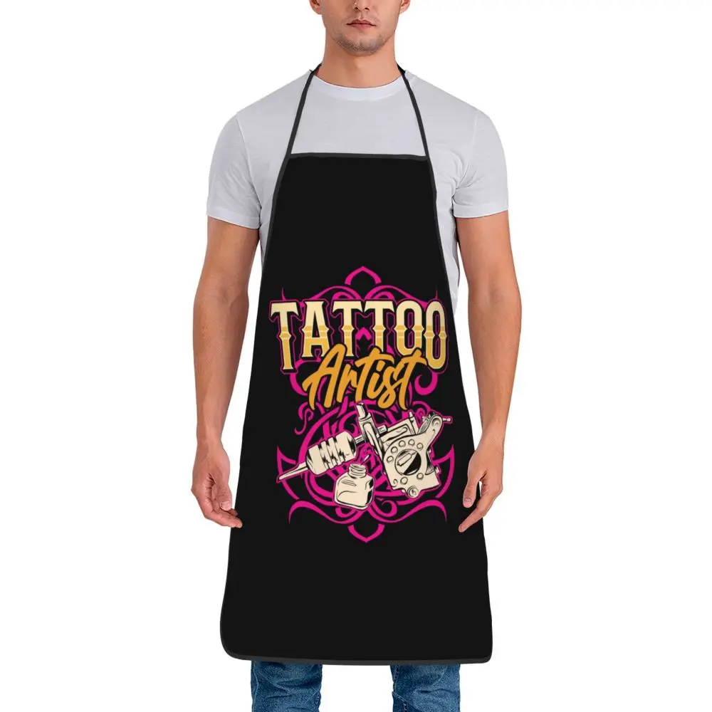 Grembiule Da Pittura E Cucina Con Farfalla – Regalo Unico Per Donne E Uomini, Tasche Anteriori, Tessuto Oxford - 2
