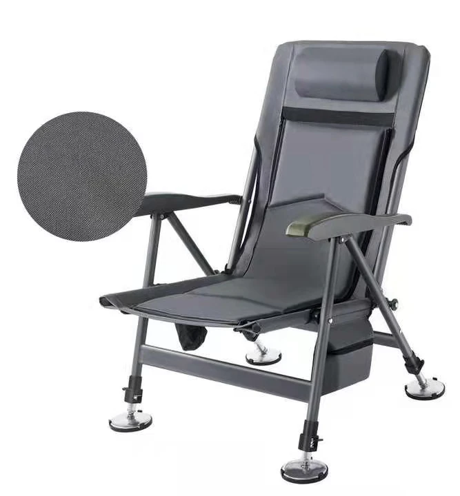 

Reclining European Lightweight Multipurpose Fishing Chair All Terrain Folding Fishing Chair Recliner