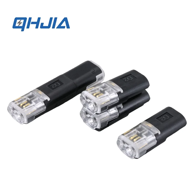 

LED Special Docking Plug Terminal Block Stripping-free For LED Fast Wiring LED Wire Cable Connector Quick Connection