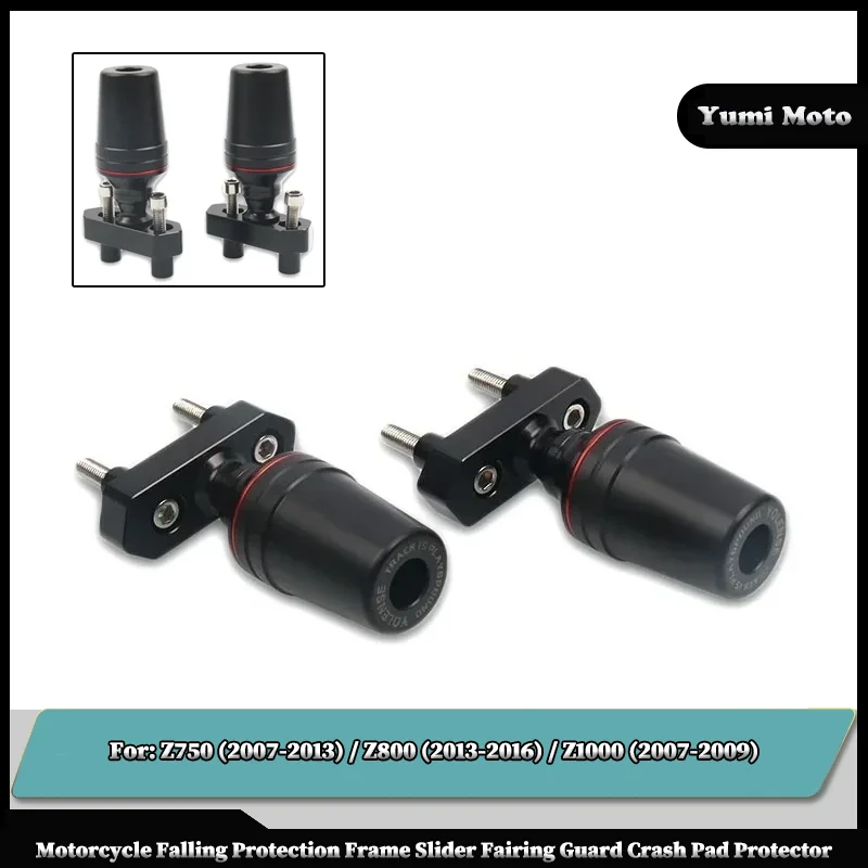 

For KAWASAKI Z750 Z1000 Z800 Z 750 1000 800 Motorcycle Falling Protection Frame Slider Fairing Guard Anti Crash Pad Protector