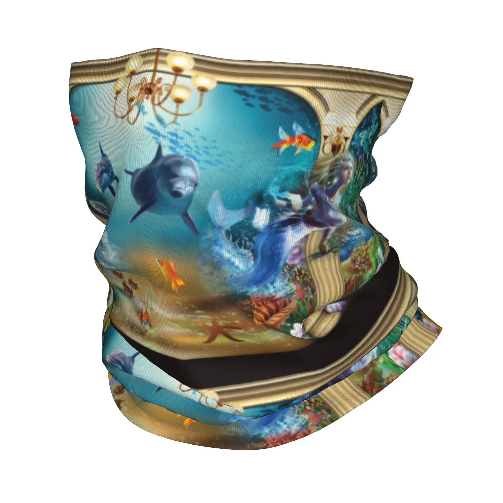 

Пользовательские дельфины рисуют три коллекции бандана шеи гетры защита от ультрафиолета шарф для лица чехол для женщин и мужчин повязка на голову трубка Балаклава