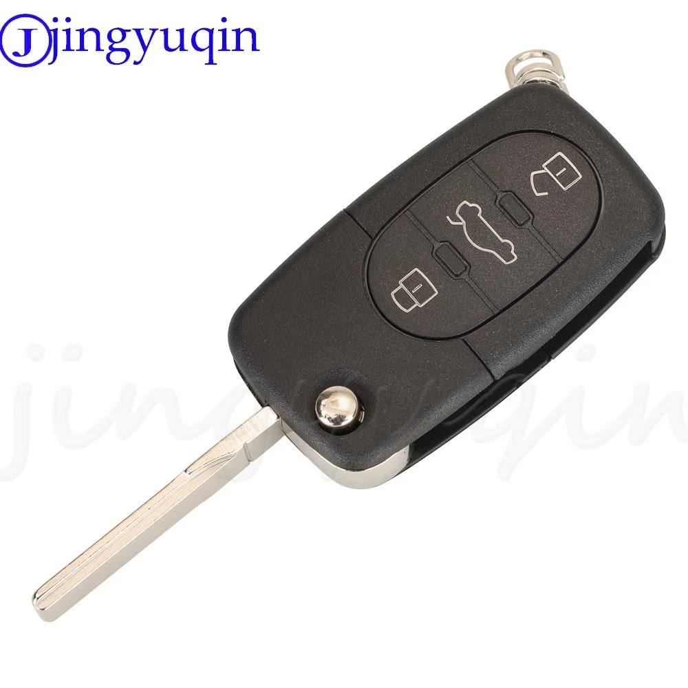 Jingyuqin-スマートリモコンキーフォブ,旧モデル,アウディa3,a4,a6,a8,tt,rs4 quattro,旧モデル,id48,4d0837231e,k,a,r,2 3、4btn