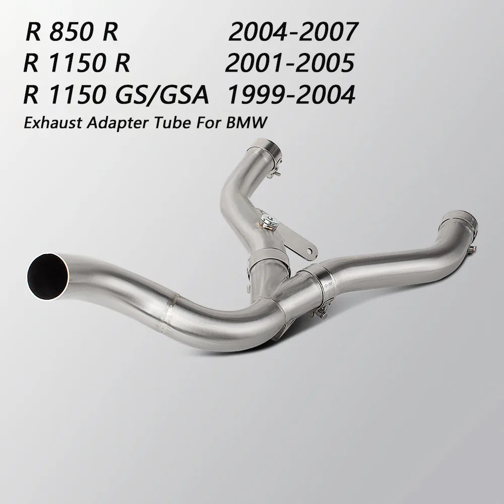 R1150GSA Exhaust Pipe For R850R R1150R R1150GS R-850/1150-R/GS/Adventure 1999-2007 Motorcycle Exhausts Middle Tube Fit OEM