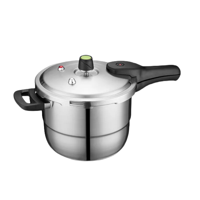 

Powerful Versatile ASD High Pressure Cooker for Gas Induction Cookers with Six Safety Features and Stainless Steel Construction