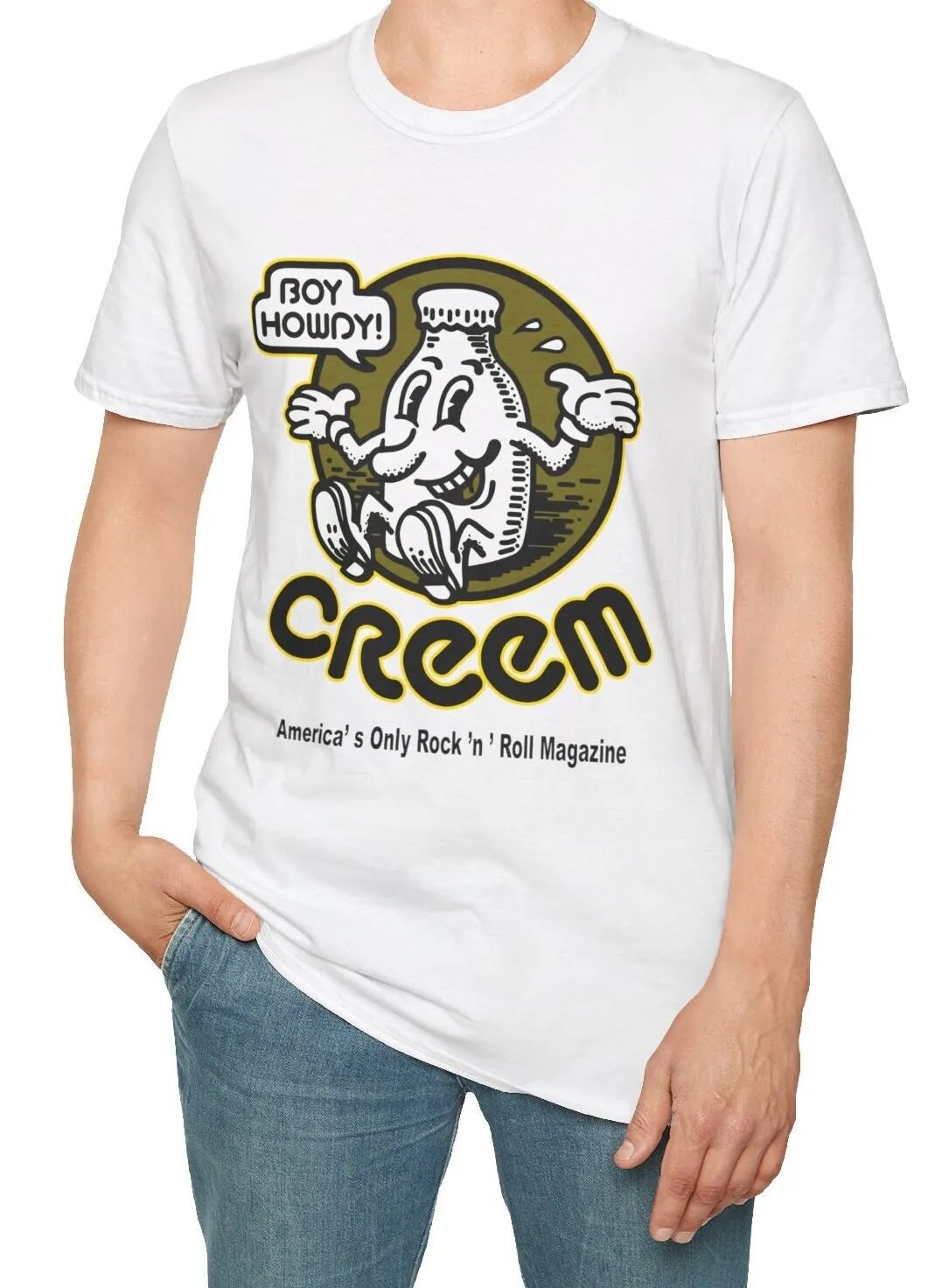 Vintage Style Creem Magazin Softstyle T Shirt