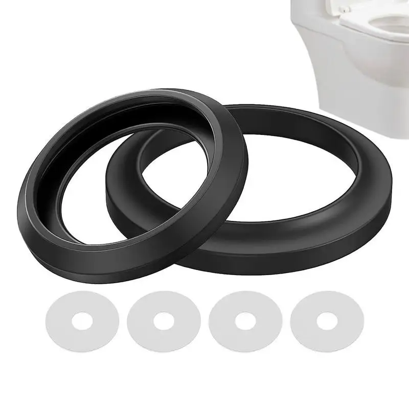 RV Toilet Rubber Gasket RV Flush Ball Rubber Replacement Gasket Trailer Accessories Multi-Purpose Repair Flange Kit For Leakage