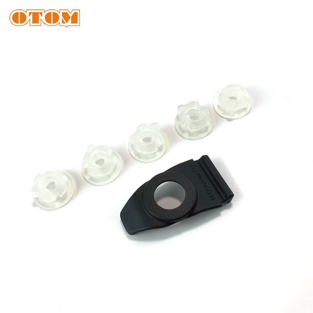 OTOM Off-raod Motorcycle Air Filter Housing Fixing Bracket Base Buckle Clamp Rubber Pad For KTM HUSQVARNA Quick Connector Clutch