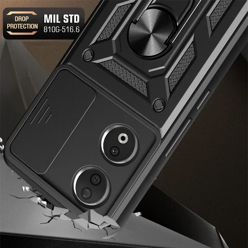 アーマーケース名誉 90 スマート名誉 70 Lite カバーレンズ保護リング磁気ホルダー Coque Fundas