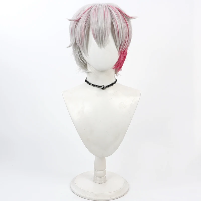 Anime The Demon Butler and the Black Cat Amon Reed Cos Cosplay Wig Halloween Carnival Party Props Synthetic Hair + Wig Cap
