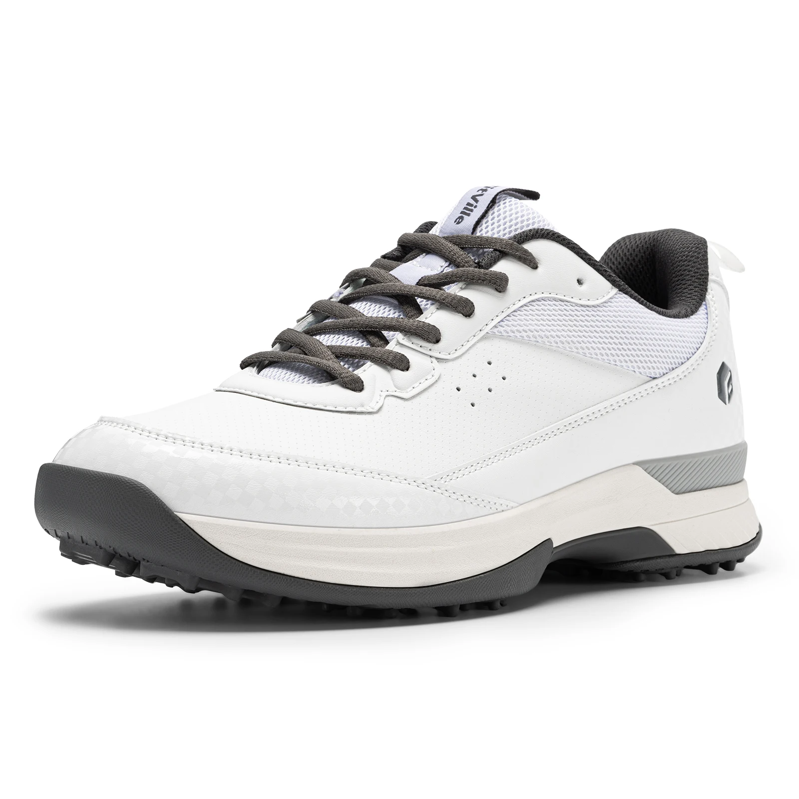 FitVille Men's Golf Shoes Extra Wide Professional Golfing Sneakers Waterproof Casual Golfer Trainer Shoes for Men Non-slip