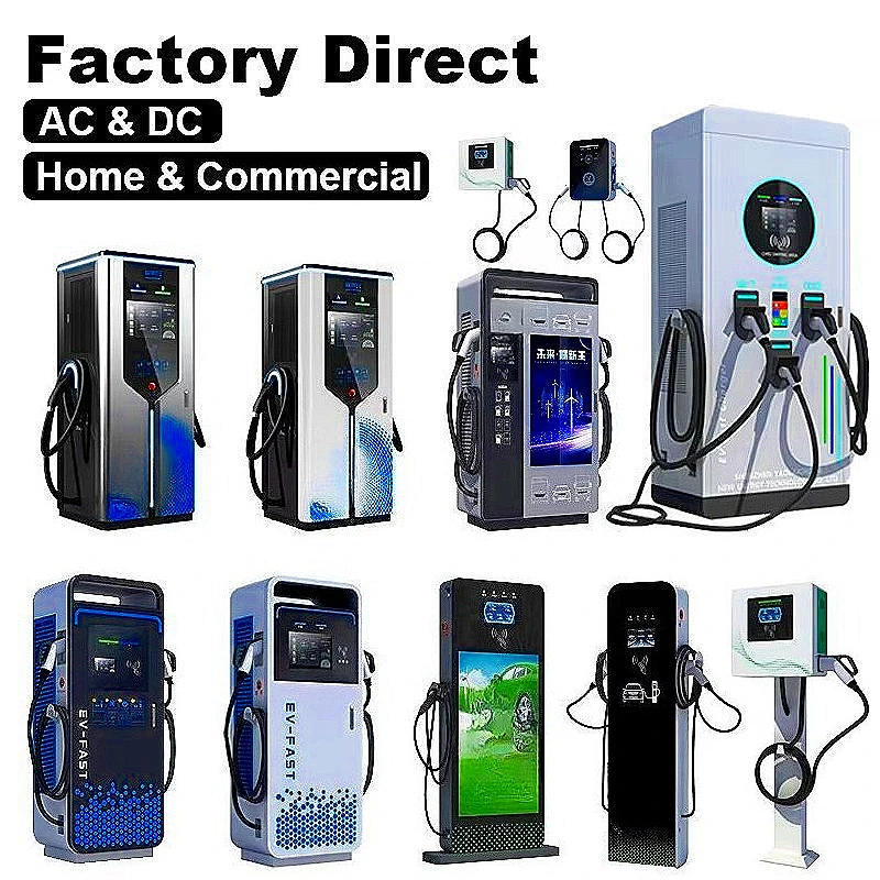 Universal 30KW 40KW DC Fast Charger Station Wallbox Type OCPP Compatible for All Electric Vehicle Models Customized High Quality