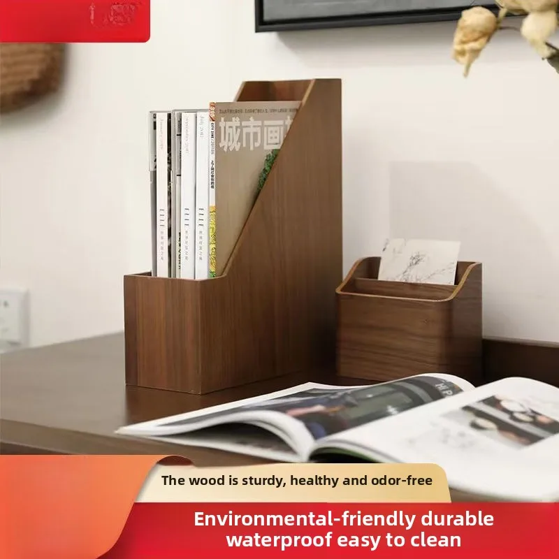 Bookshelf Storage Desk File Office Storage Box Desktop Office Sorting Vertical Folder A4 Bookstand