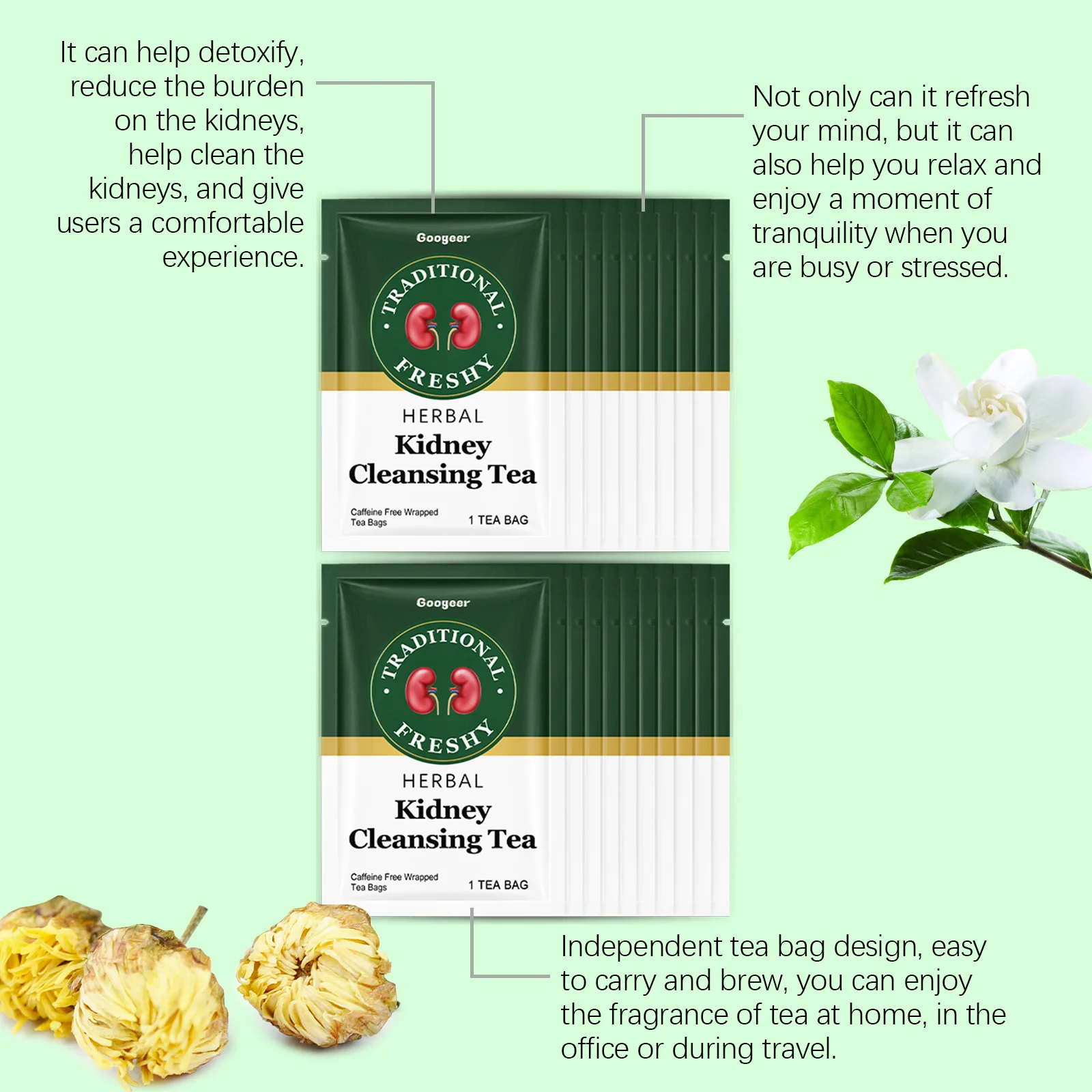 Teh Herbal Detoksifikasi Pembe - Coffee Tea For Weight Loss ulasan dan harga