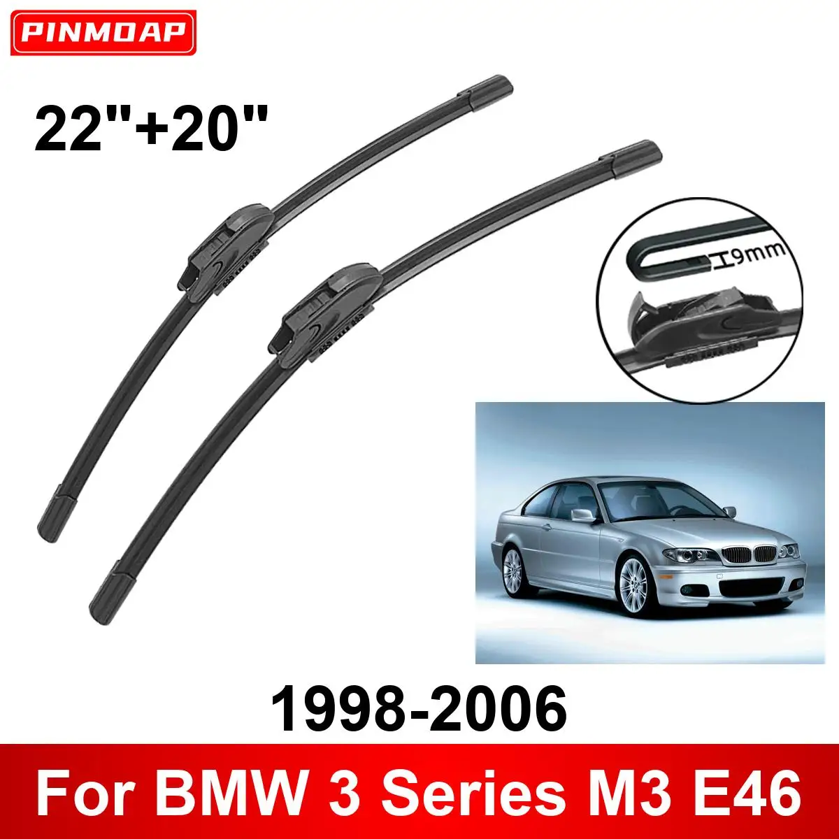 Car Wiper for BMW 3 Series M3 E46 1998-2006 22\