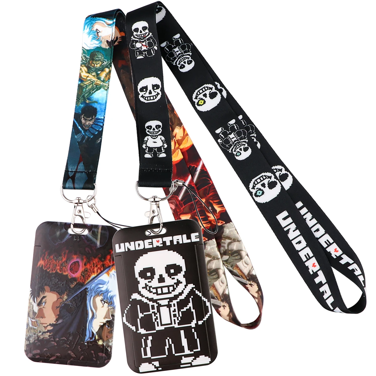 Cool Anime Game Lanyards For Key Neck Strap Lanyards ID Badge Holder Keychain Key Holder Hang Rope Keyrings Accessories Gifts