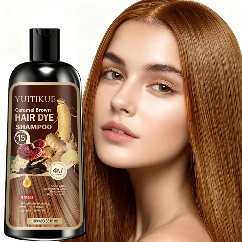 YUITIKUE 4-in-1 Caramel Brown - Hair Care Dandruff ulasan dan harga